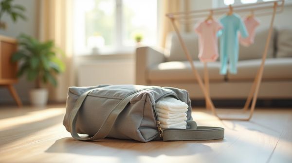 Investir dans un sac à langer pratique et adaptable
